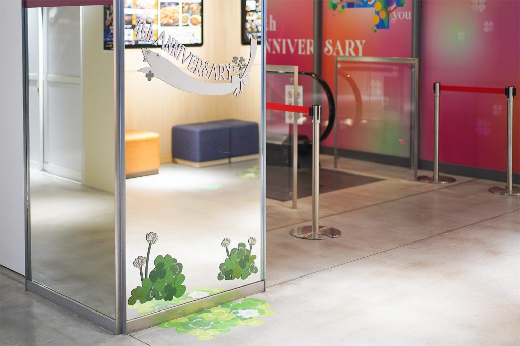 館内装飾が設置されました【椙山女学園大学との産学連携】